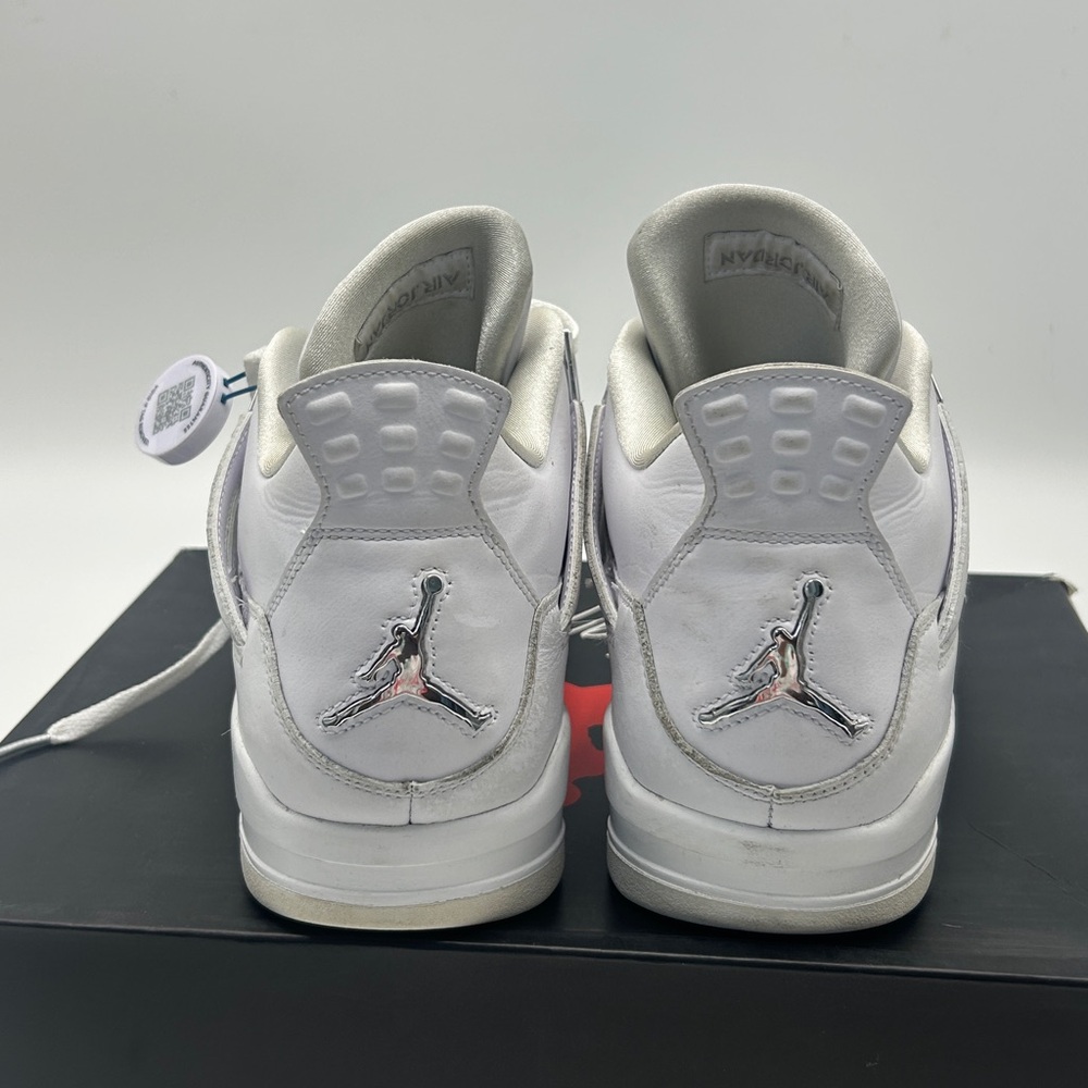 NIKE AIR JORDAN 4 Retro Men’s Size 11 white - Picture 3 of 12